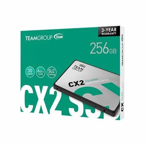 Твердотельный диск SSD 2.5" 256GB SATA Team CX2