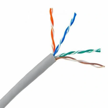 Кабель ITK Витая пара U/UTP кат.5E 4x2х24AWG solid PVC серый (305м)