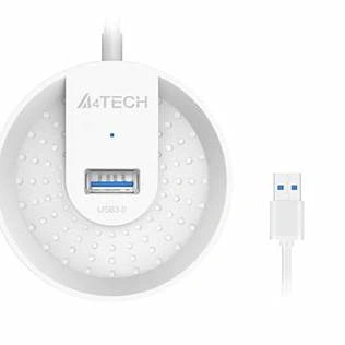 Распределитель USB, A4tech Switch Hub HUB-30C (White) USB to 4xUSB 3.0