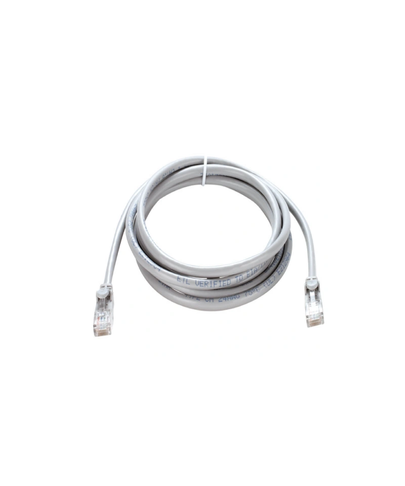 Патч-корд Pixietech U/UTP 4-х парный cat.6 5м серый