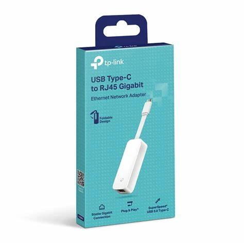 USB переходник TP Link UE300C USB Type-c to Gigabit Ethernet 