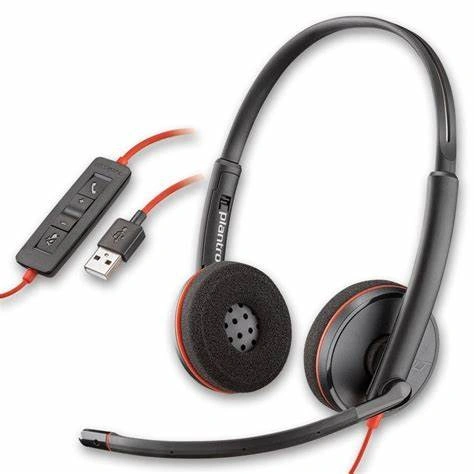 Проводная USB гарнитура PLANTRONICS BLACKWIRE C3220 (POLY) USB-A