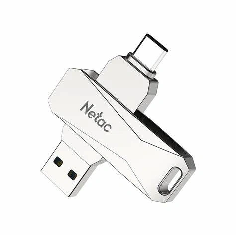 Флэш накопитель Netac 64GB USB 3.0 + Type-C Dual U782C