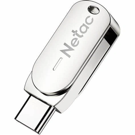 Флэш накопитель Netac 64GB USB 3.0+TypeC Dual U785C